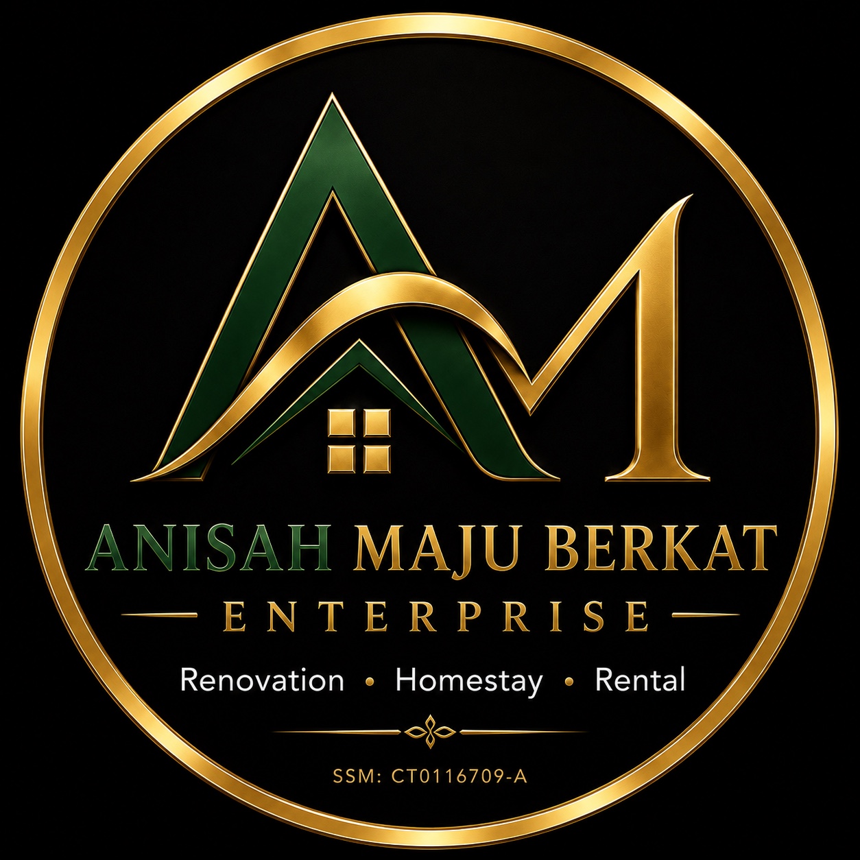 Logo Anisah Maju Berkat Enterprise